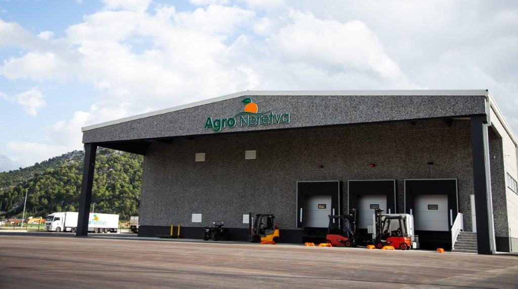 Pročelje pogona Agro Neretve